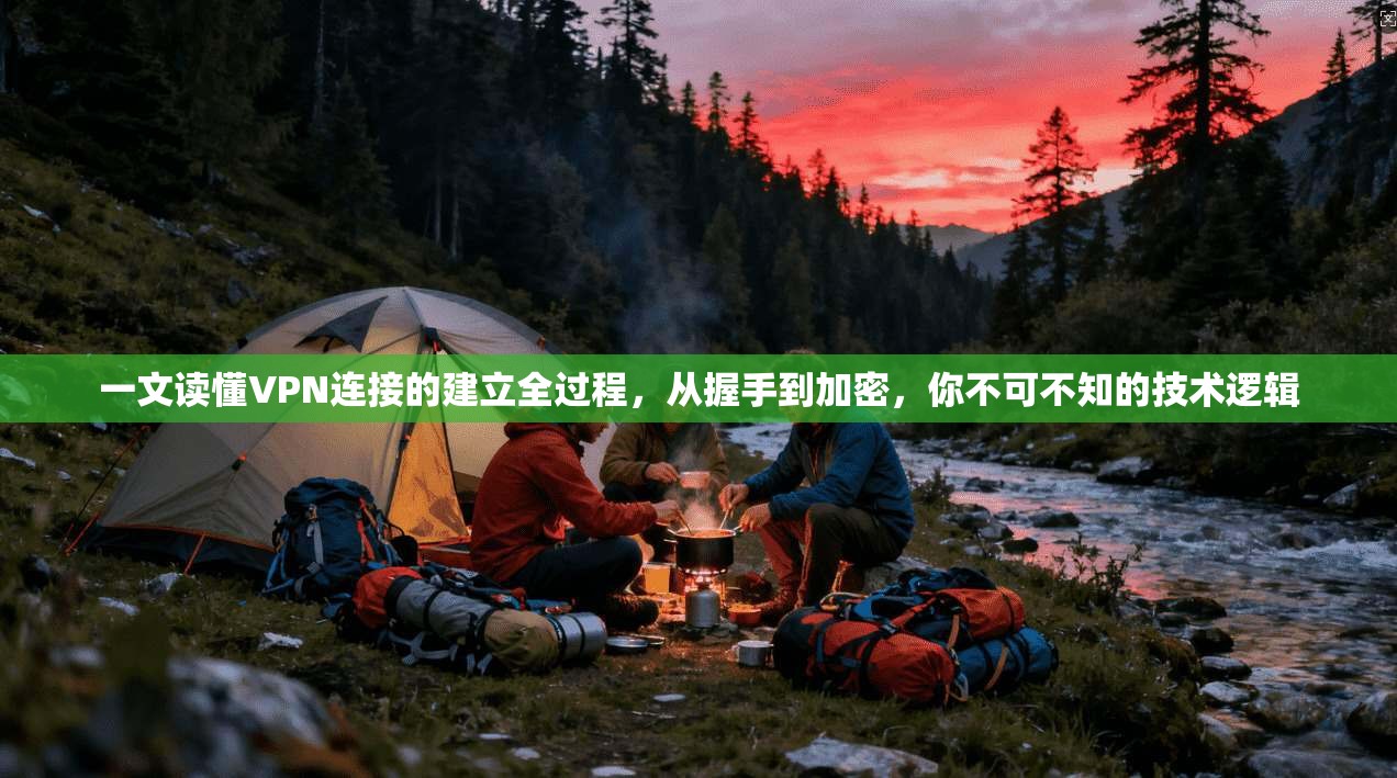 一文读懂VPN连接的建立全过程，从握手到加密，你不可不知的技术逻辑