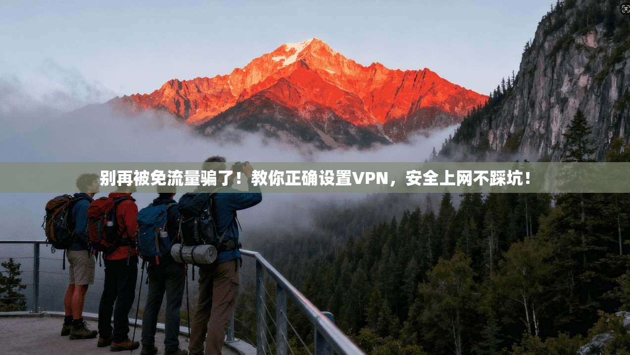 别再被免流量骗了!教你正确设置VPN,安全上网不踩坑!