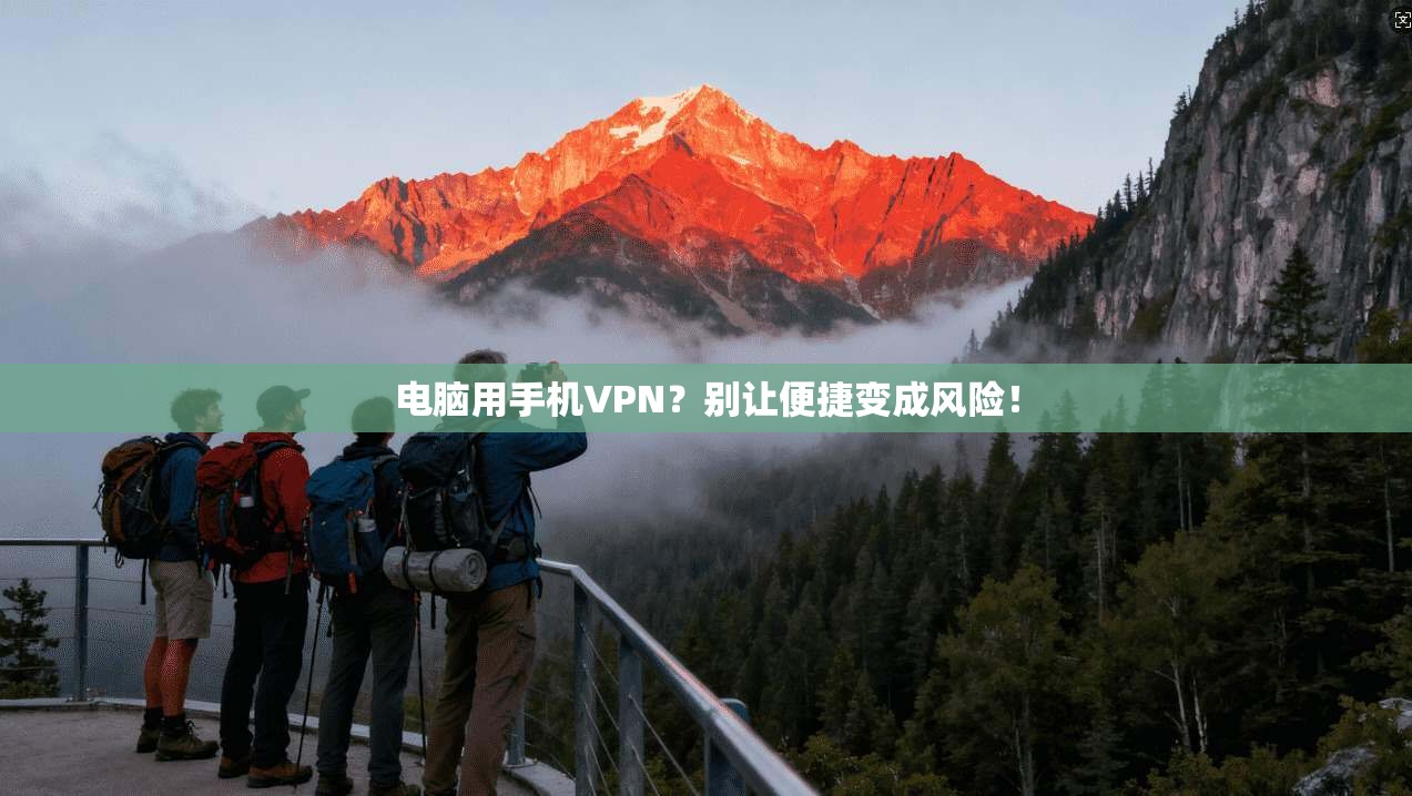 电脑用手机VPN?别让便捷变成风险!