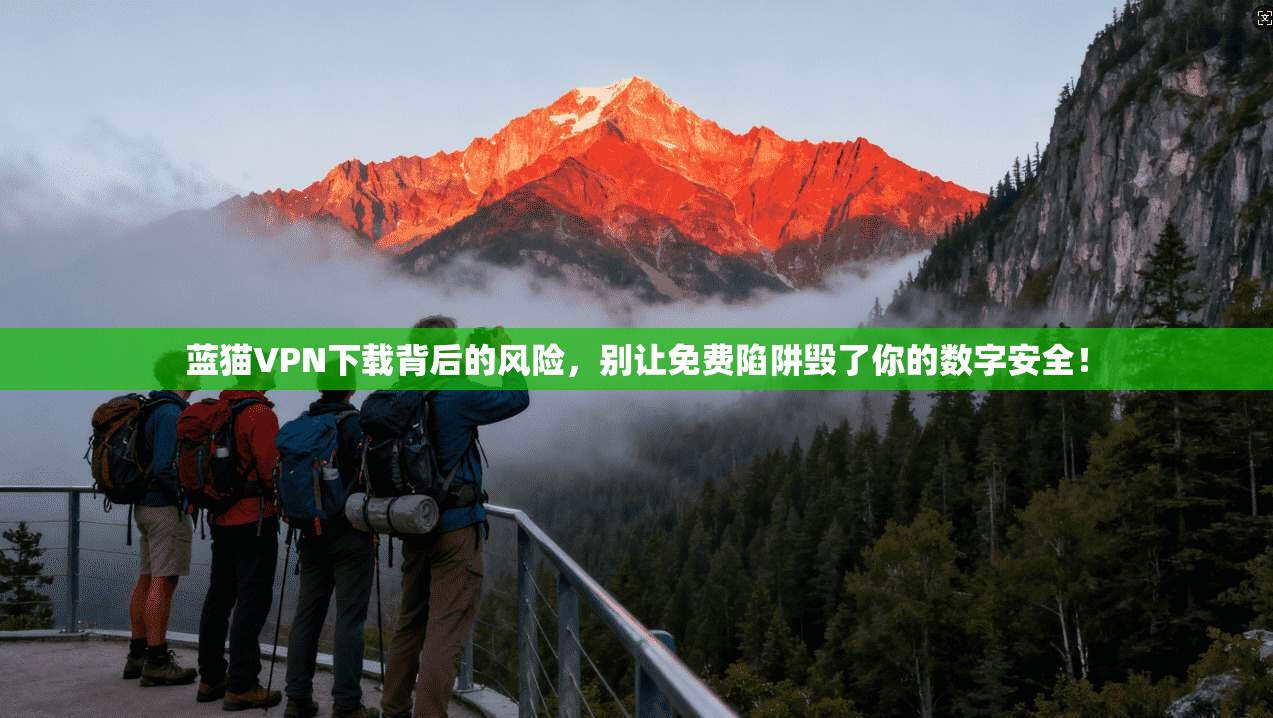 蓝猫VPN下载背后的风险，别让免费陷阱毁了你的数字安全！