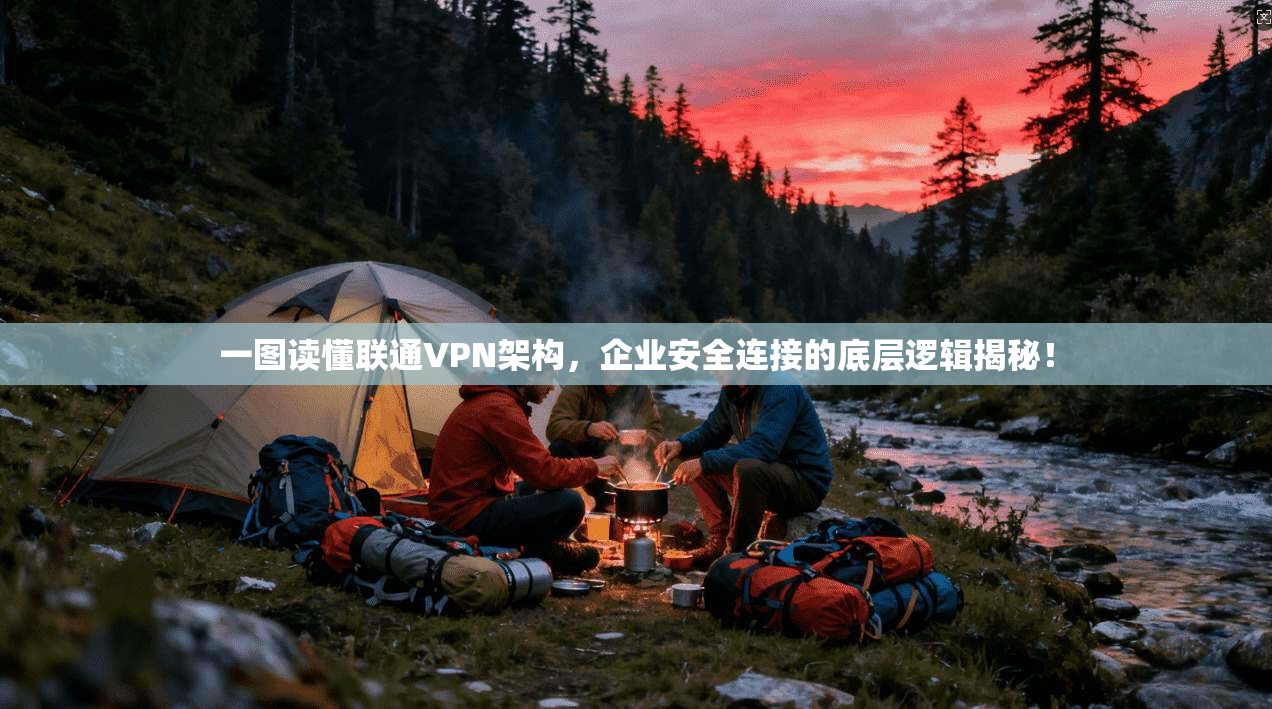 一图读懂联通VPN架构，企业安全连接的底层逻辑揭秘！