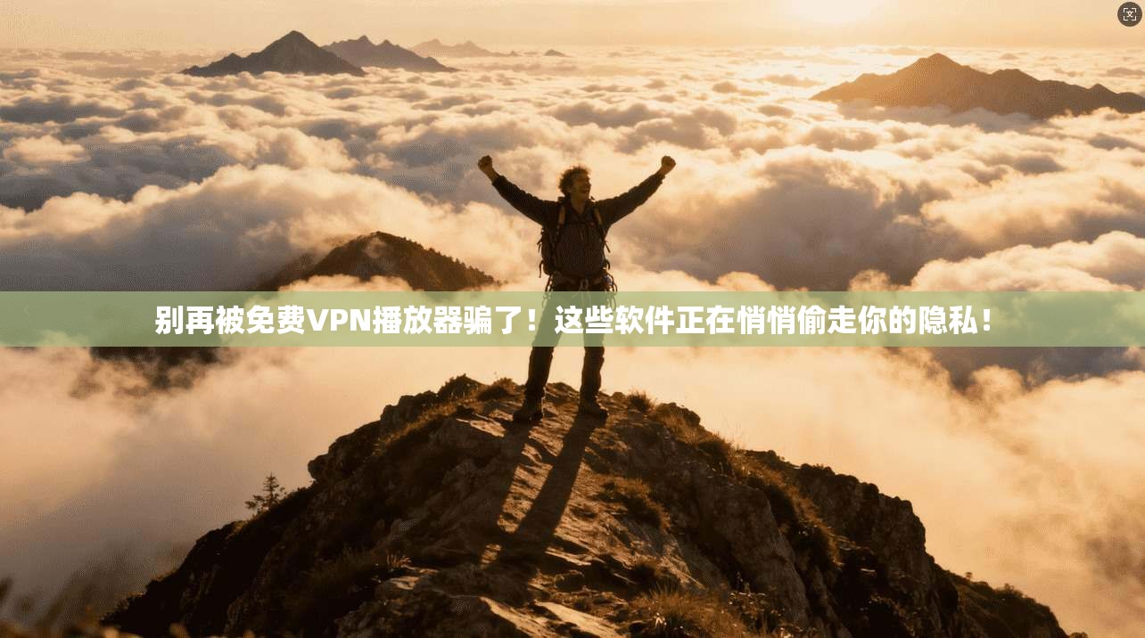 别再被免费VPN播放器骗了！这些软件正在悄悄偷走你的隐私！