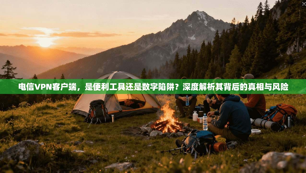 电信VPN客户端,是便利工具还是数字陷阱?深度解析其背后的真相与风险