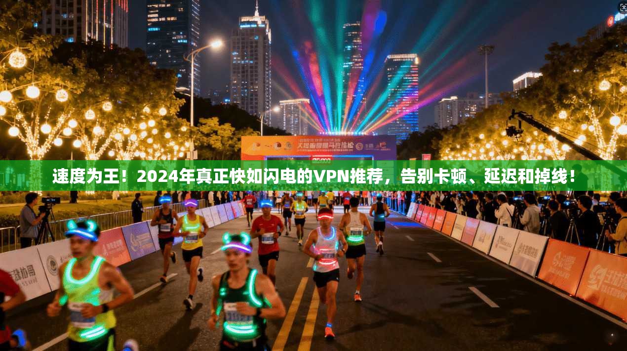 速度为王!2024年真正快如闪电的VPN推荐,告别卡顿、延迟和掉线!