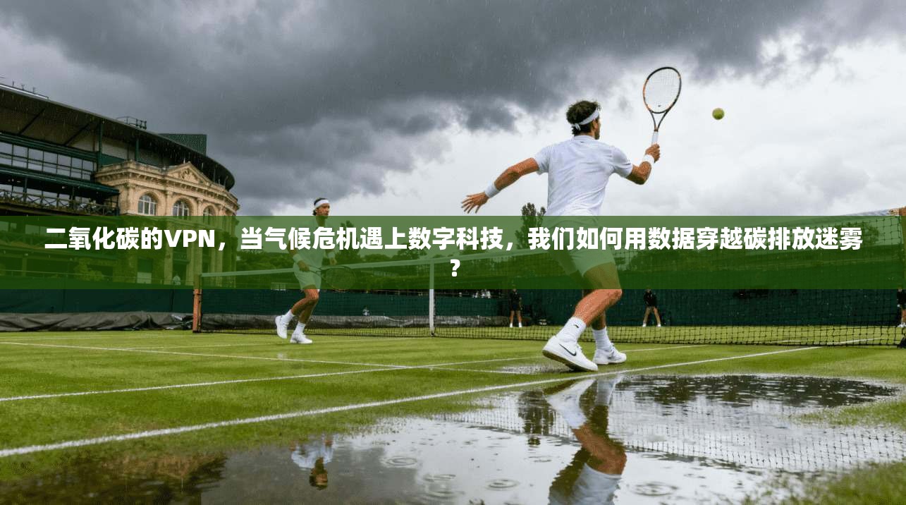 二氧化碳的VPN，当气候危机遇上数字科技，我们如何用数据穿越碳排放迷雾？