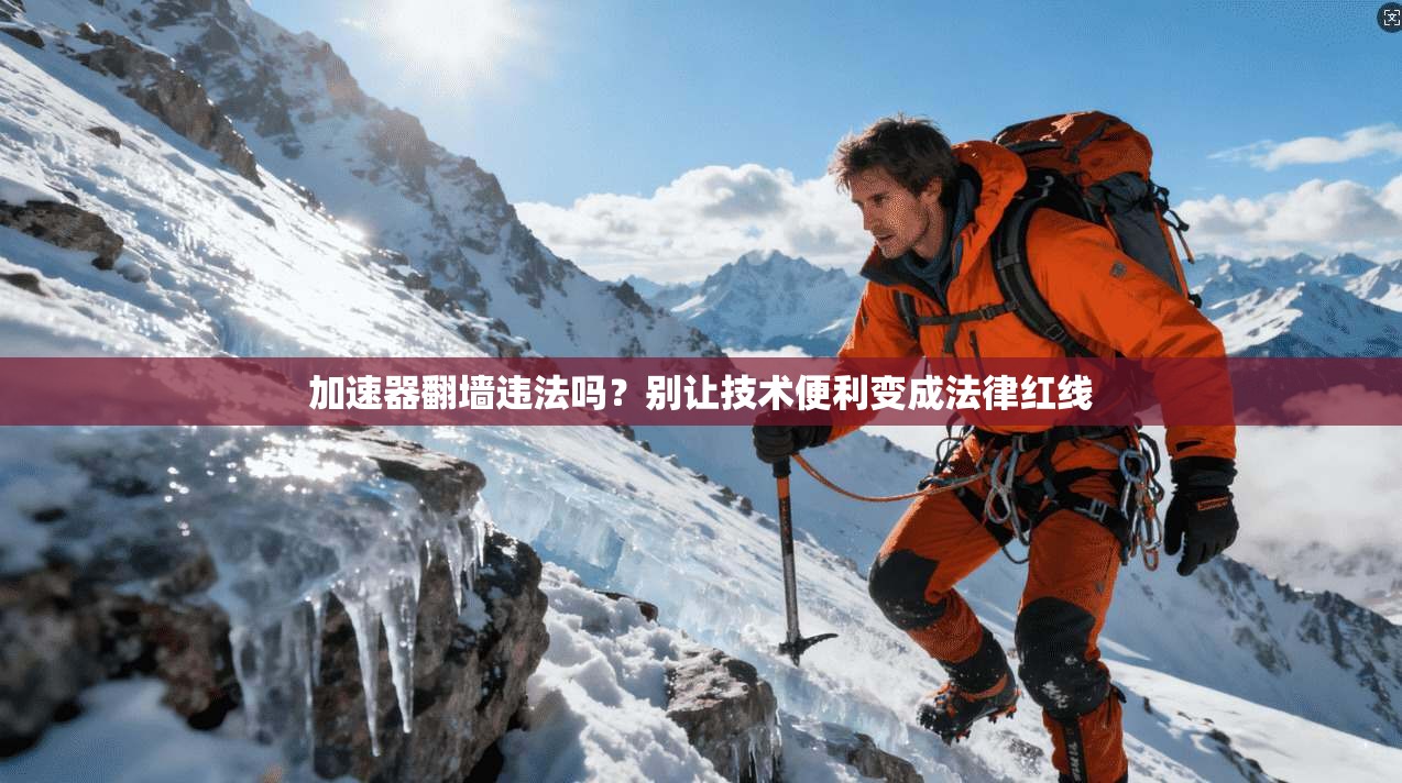 加速器翻墙违法吗？别让技术便利变成法律红线