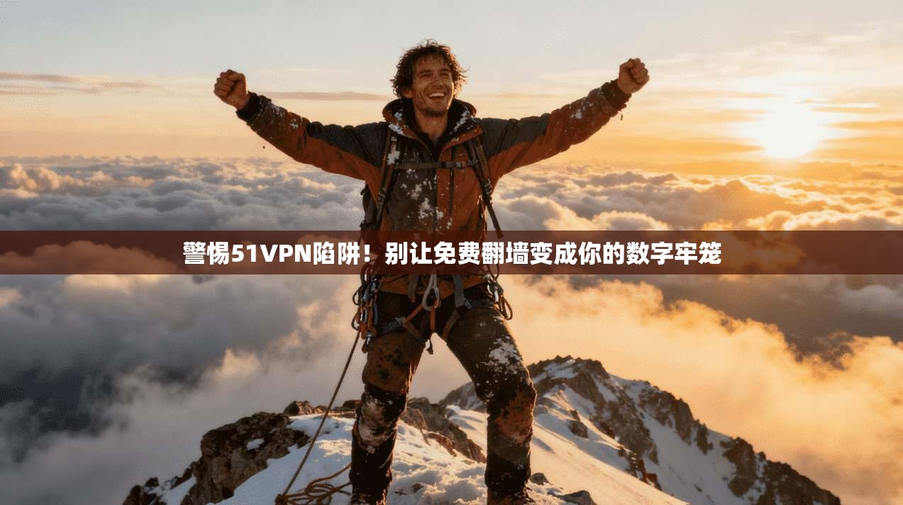 警惕51VPN陷阱！别让免费翻墙变成你的数字牢笼
