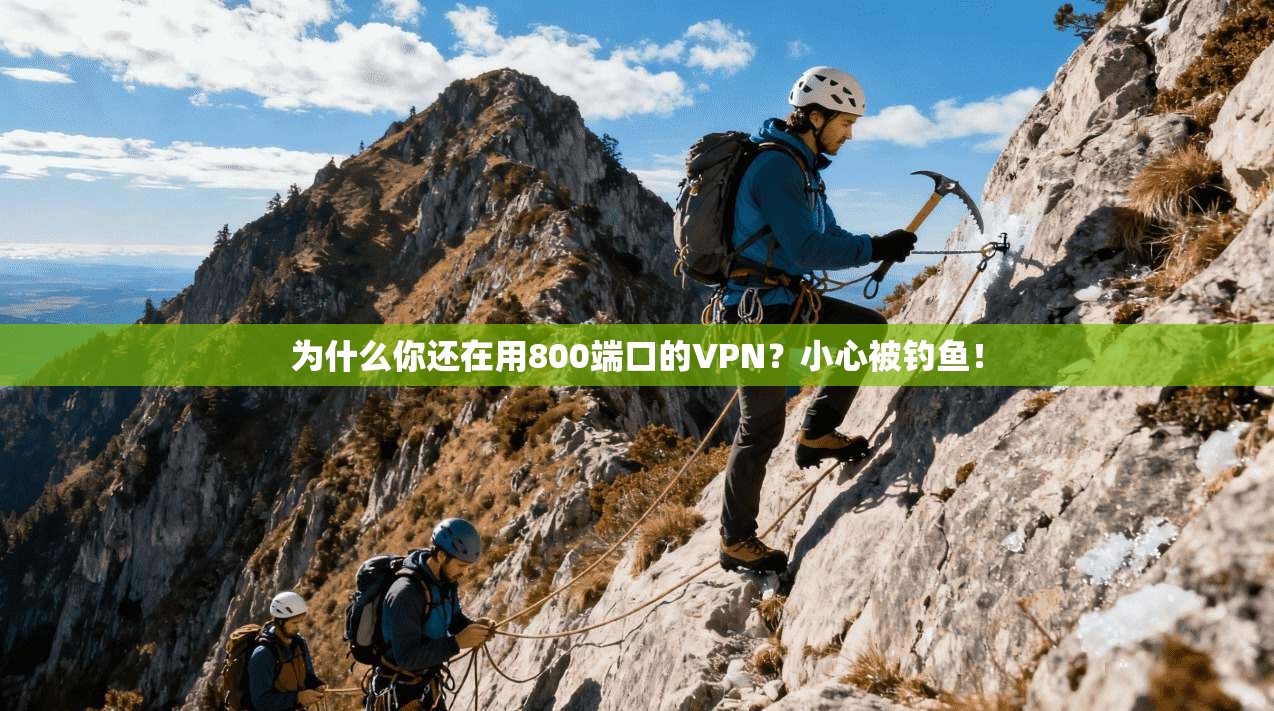 为什么你还在用800端口的VPN？小心被钓鱼！