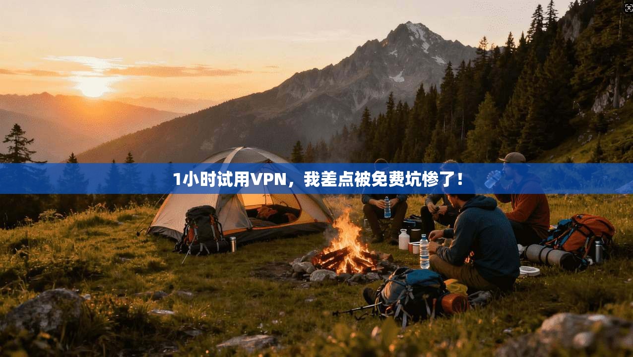 1小时试用VPN，我差点被免费坑惨了！