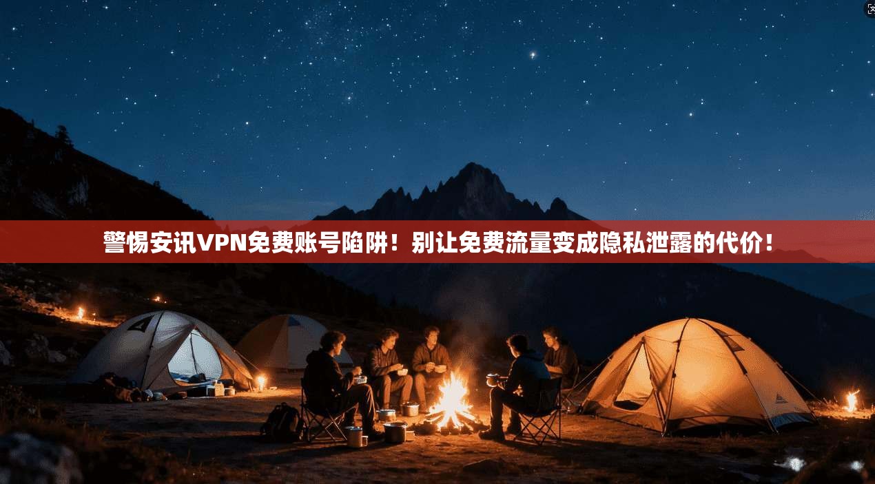 警惕安讯VPN免费账号陷阱！别让免费流量变成隐私泄露的代价！