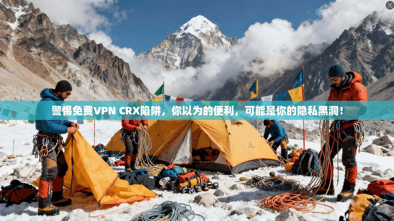 警惕免费VPN CRX陷阱，你以为的便利，可能是你的隐私黑洞！