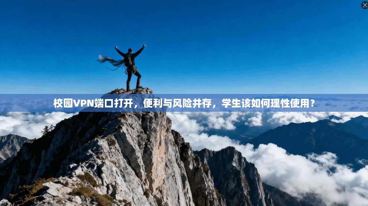 校园VPN端口打开，便利与风险并存，学生该如何理性使用？