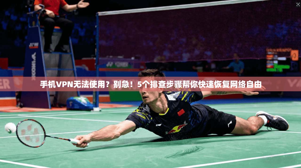 手机VPN无法使用？别急！5个排查步骤帮你快速恢复网络自由