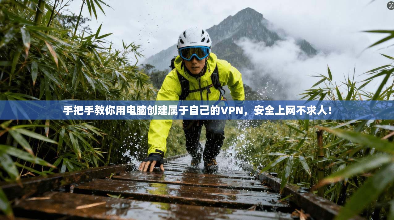手把手教你用电脑创建属于自己的VPN，安全上网不求人！
