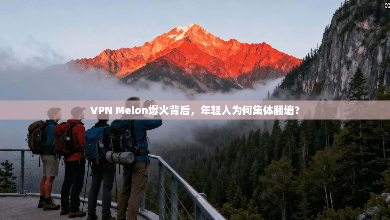 VPN Melon爆火背后，年轻人为何集体翻墙？
