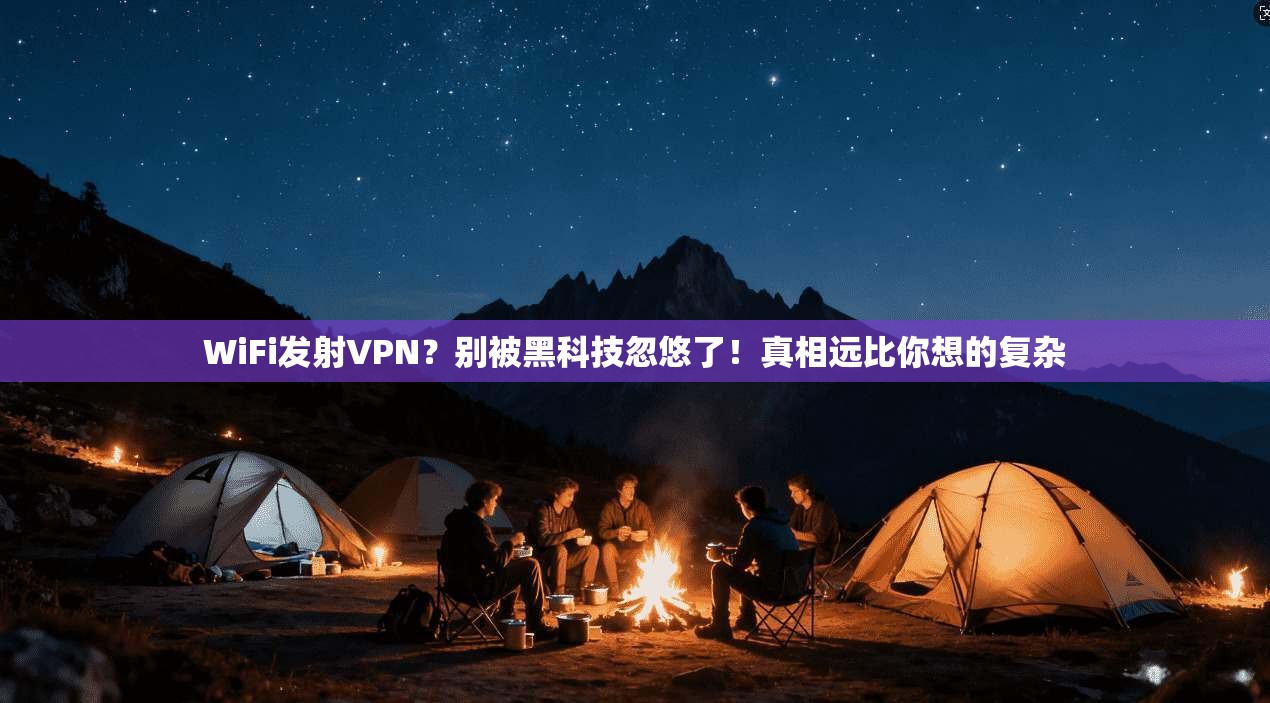 WiFi发射VPN？别被黑科技忽悠了！真相远比你想的复杂