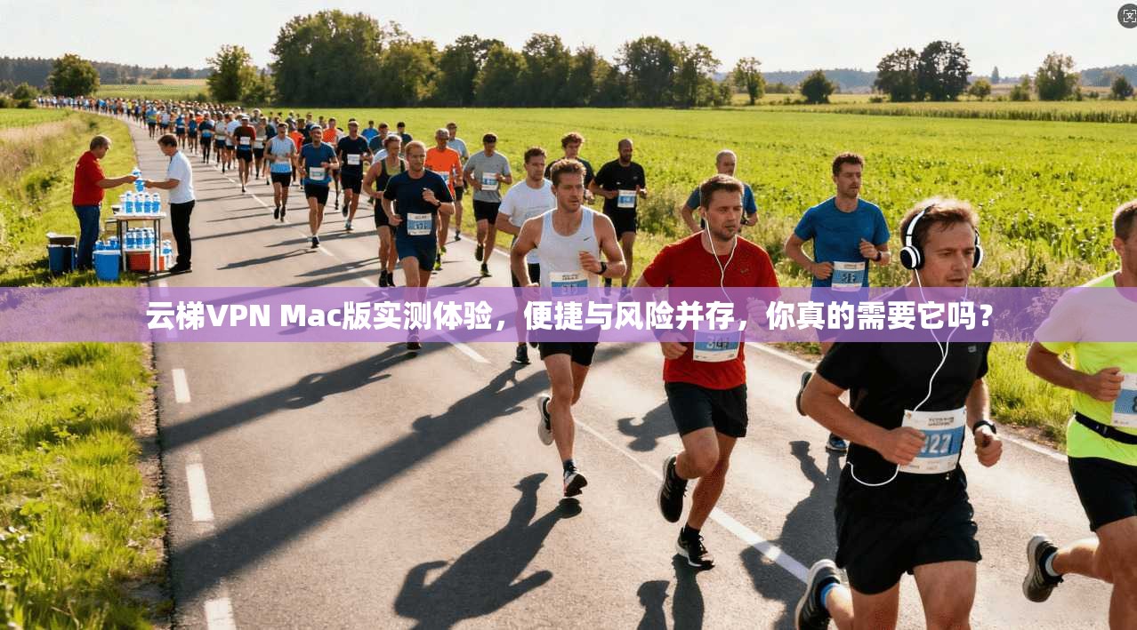 云梯VPN Mac版实测体验，便捷与风险并存，你真的需要它吗？