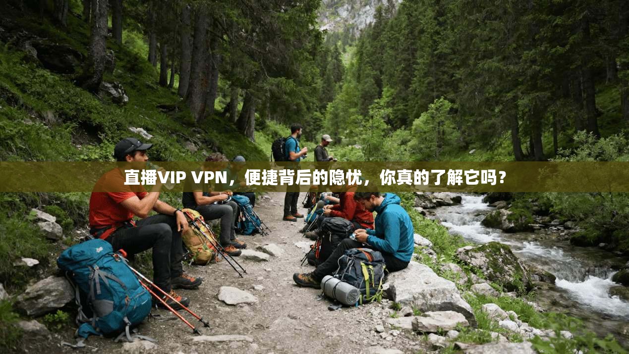 直播VIP VPN，便捷背后的隐忧，你真的了解它吗？