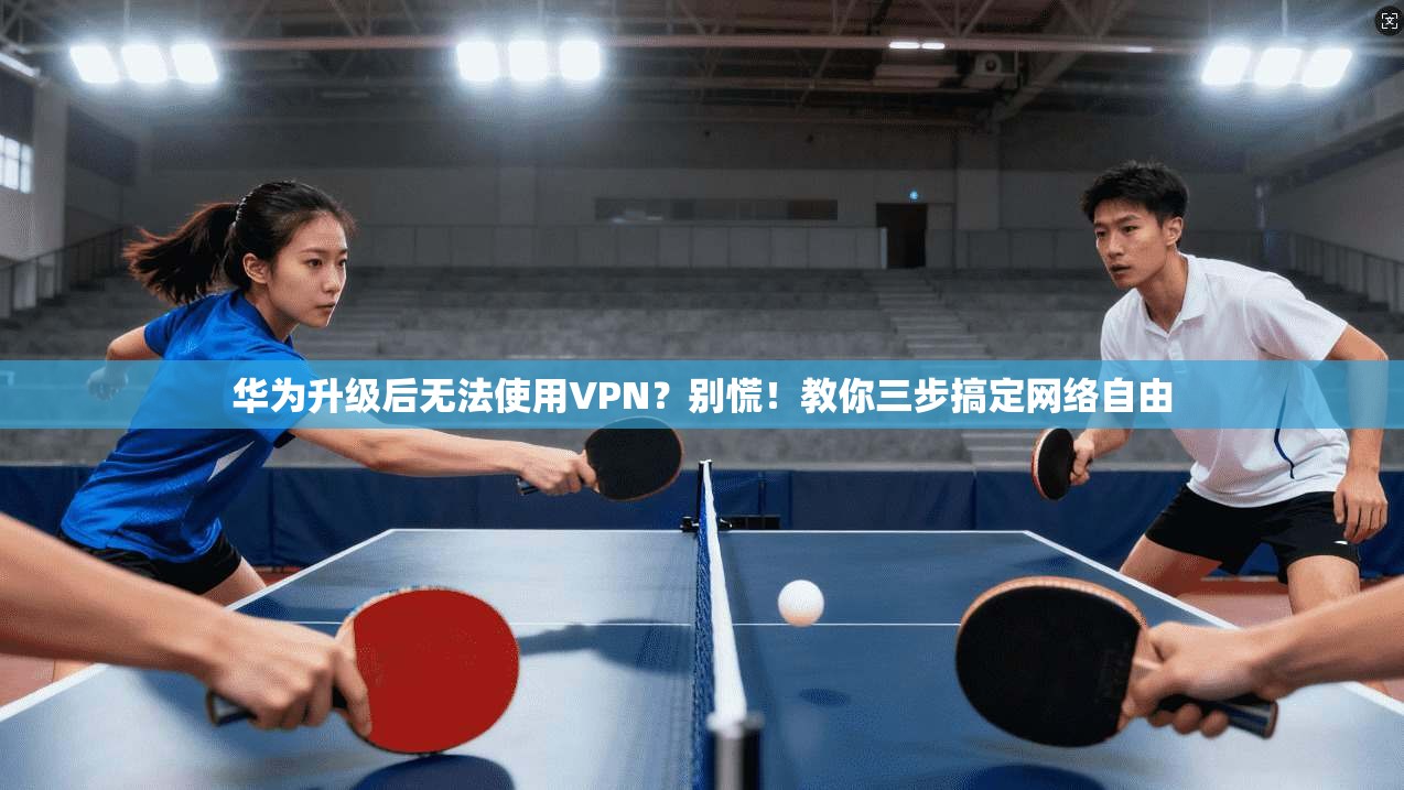 华为升级后无法使用VPN？别慌！教你三步搞定网络自由