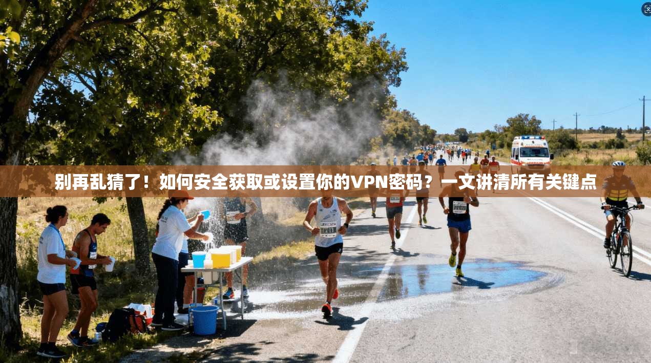 别再乱猜了！如何安全获取或设置你的VPN密码？一文讲清所有关键点