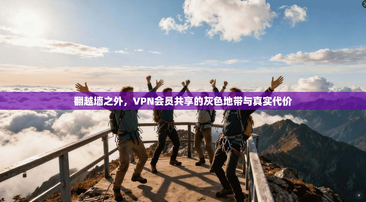 翻越墙之外，VPN会员共享的灰色地带与真实代价