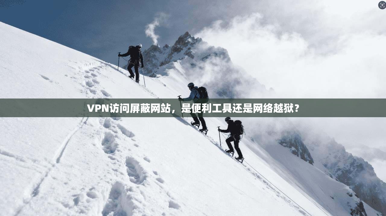 VPN访问屏蔽网站，是便利工具还是网络越狱？
