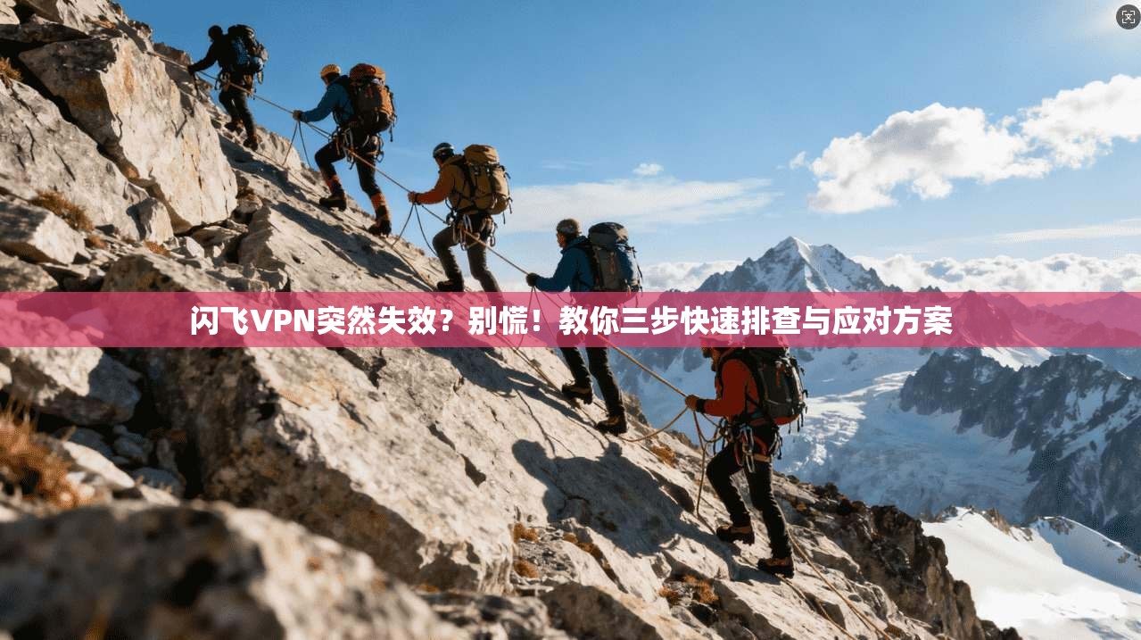 闪飞VPN突然失效？别慌！教你三步快速排查与应对方案
