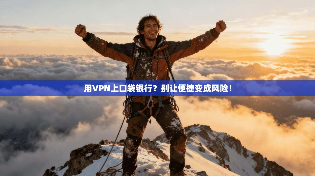 用VPN上口袋银行？别让便捷变成风险！