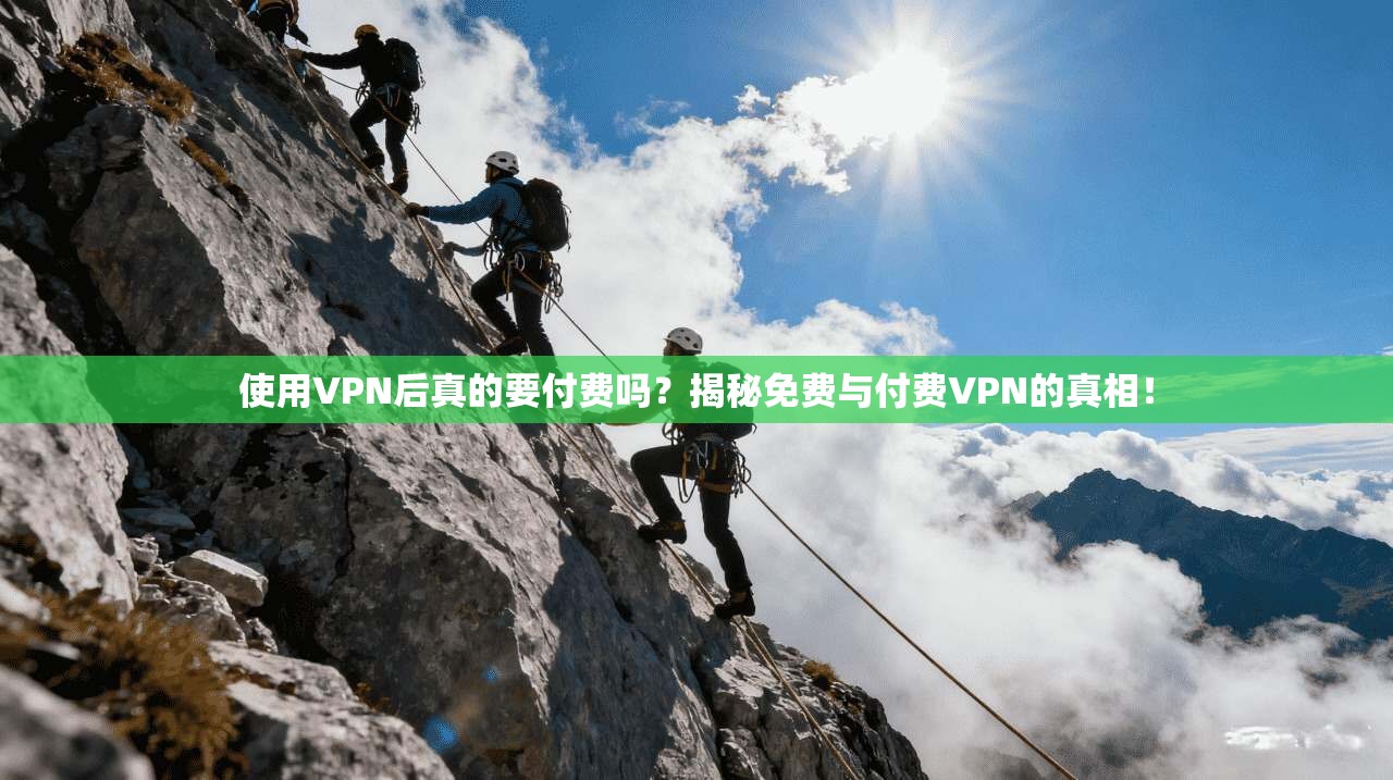 使用VPN后真的要付费吗？揭秘免费与付费VPN的真相！