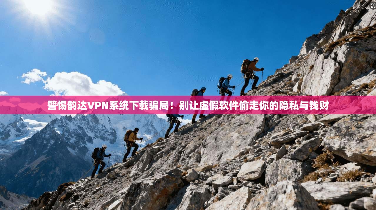 警惕韵达VPN系统下载骗局！别让虚假软件偷走你的隐私与钱财