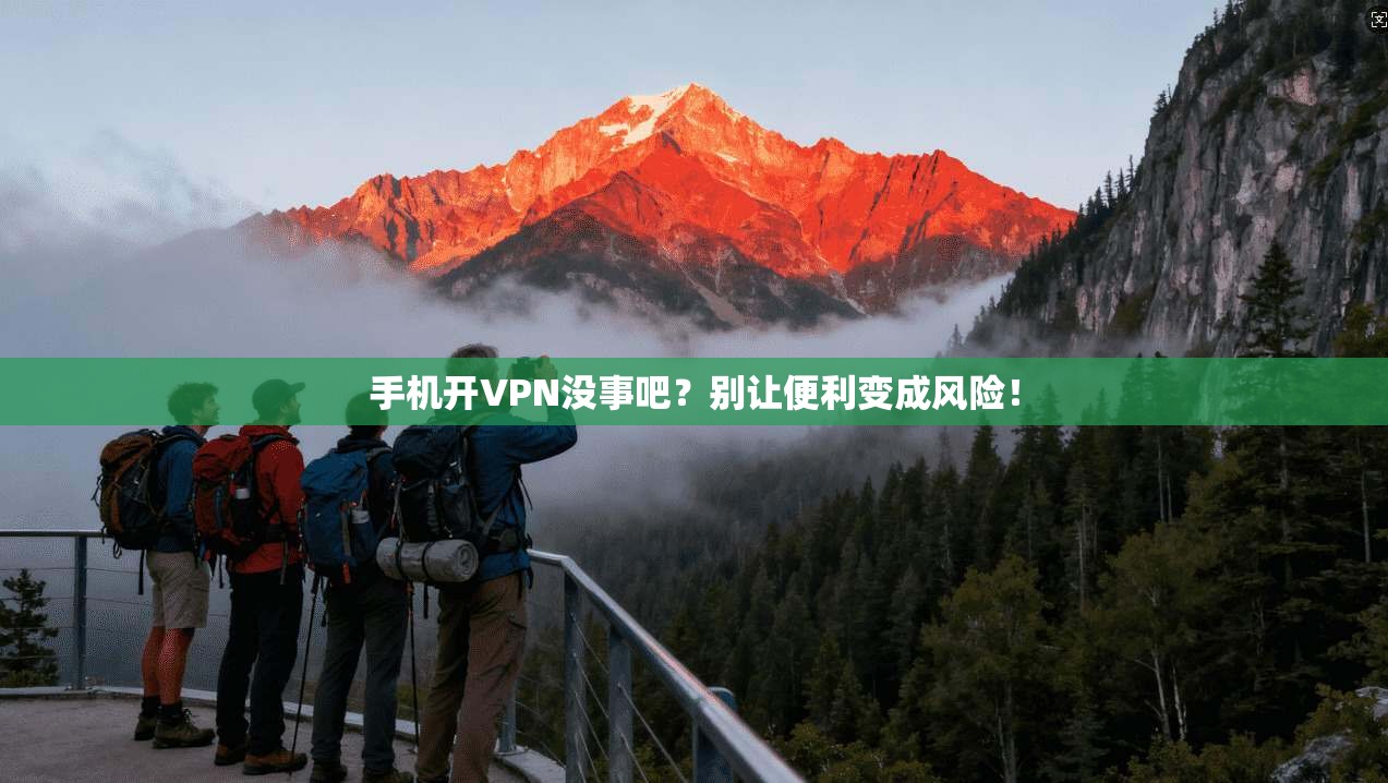 手机开VPN没事吧？别让便利变成风险！