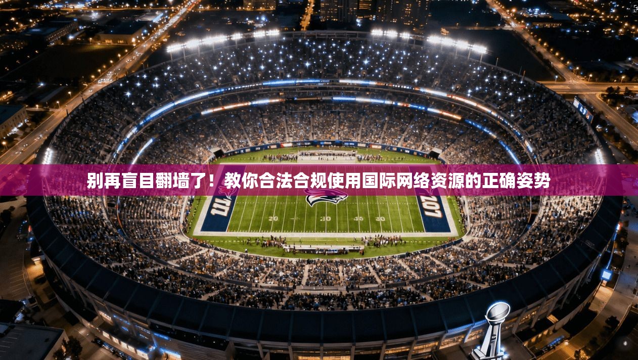 别再盲目翻墙了！教你合法合规使用国际网络资源的正确姿势