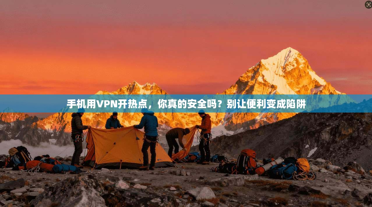 手机用VPN开热点，你真的安全吗？别让便利变成陷阱