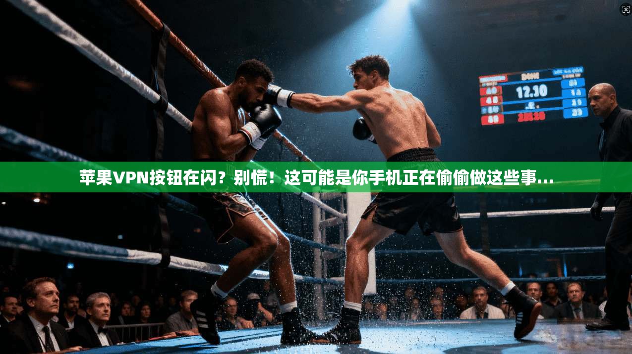 苹果VPN按钮在闪？别慌！这可能是你手机正在偷偷做这些事…