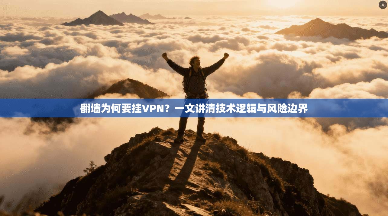 翻墙为何要挂VPN？一文讲清技术逻辑与风险边界