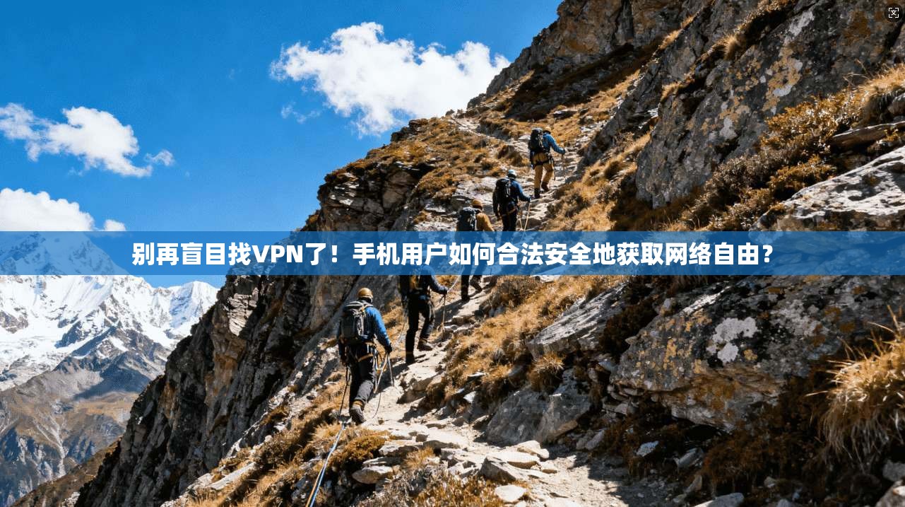 别再盲目找VPN了！手机用户如何合法安全地获取网络自由？