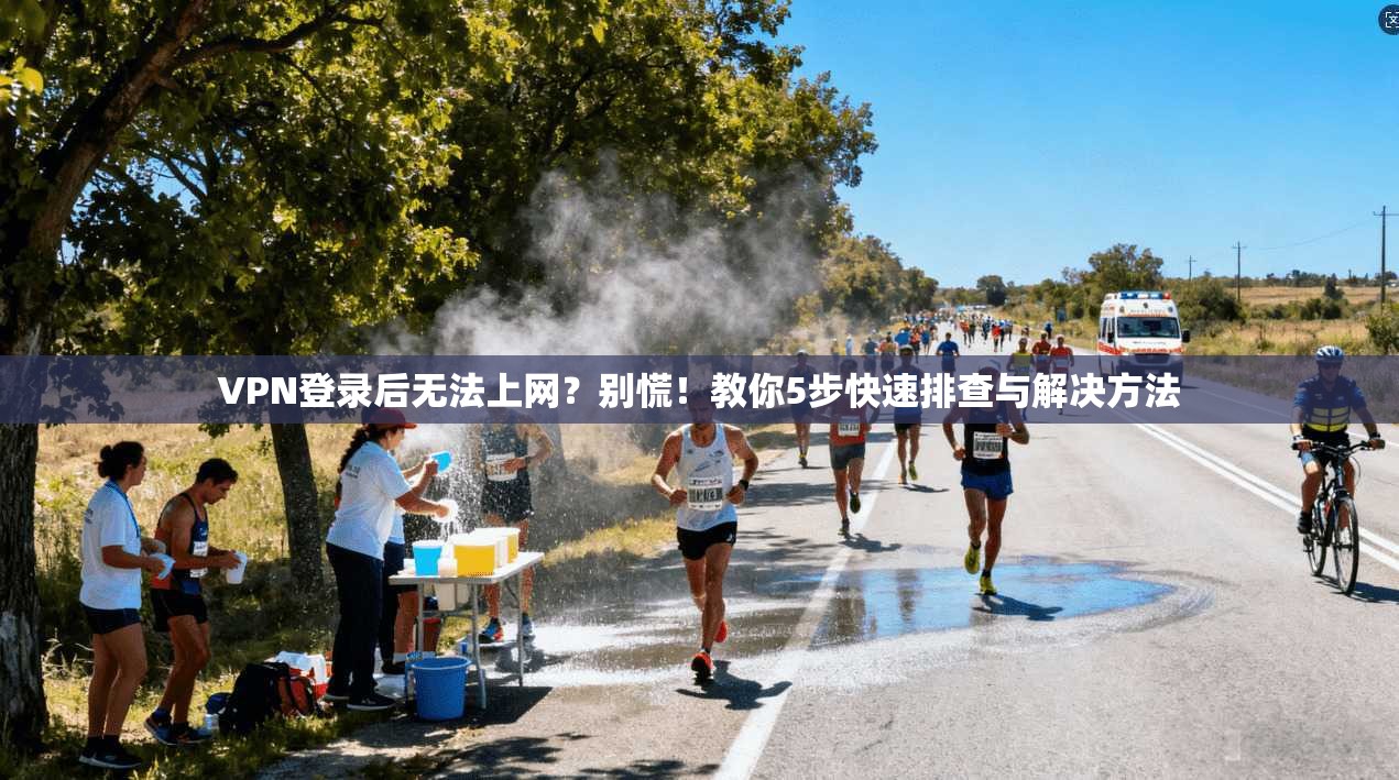 VPN登录后无法上网？别慌！教你5步快速排查与解决方法