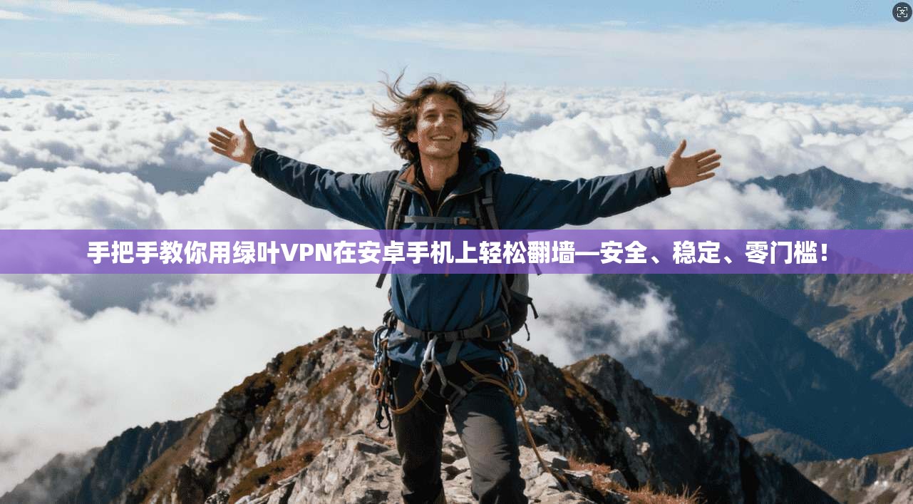 手把手教你用绿叶VPN在安卓手机上轻松翻墙—安全、稳定、零门槛！