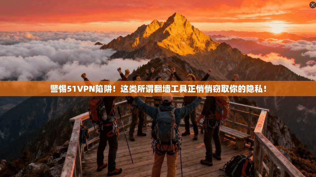 警惕51VPN陷阱！这类所谓翻墙工具正悄悄窃取你的隐私！