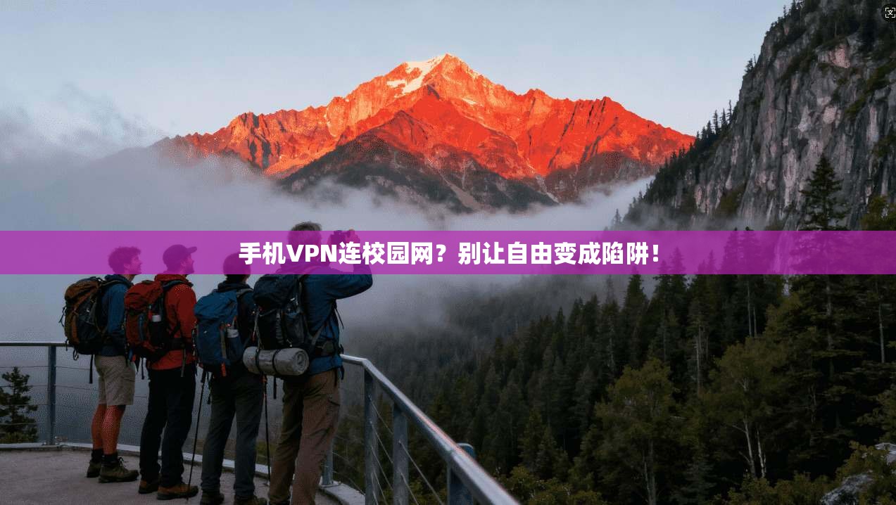 手机VPN连校园网？别让自由变成陷阱！