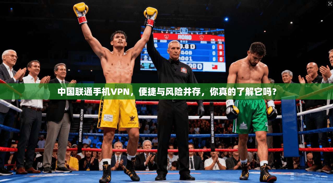 中国联通手机VPN，便捷与风险并存，你真的了解它吗？