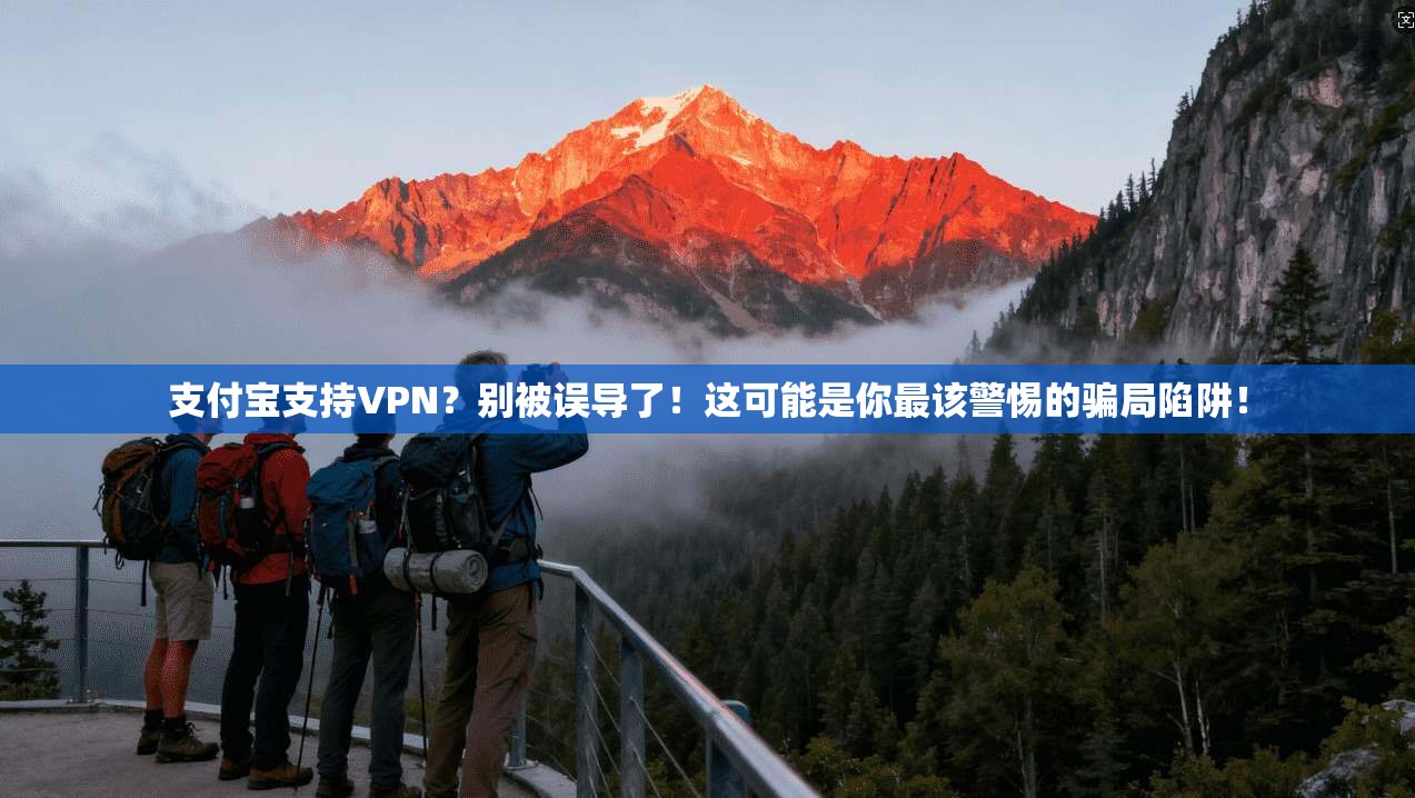 支付宝支持VPN？别被误导了！这可能是你最该警惕的骗局陷阱！