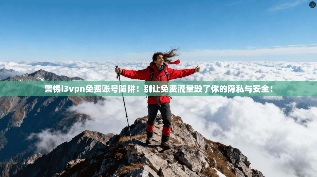 警惕i3vpn免费账号陷阱！别让免费流量毁了你的隐私与安全！