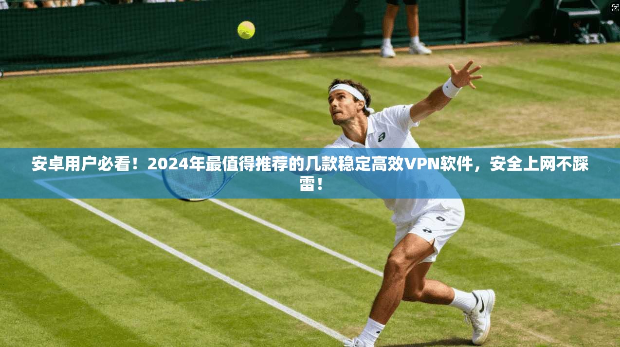 安卓用户必看！2024年最值得推荐的几款稳定高效VPN软件，安全上网不踩雷！