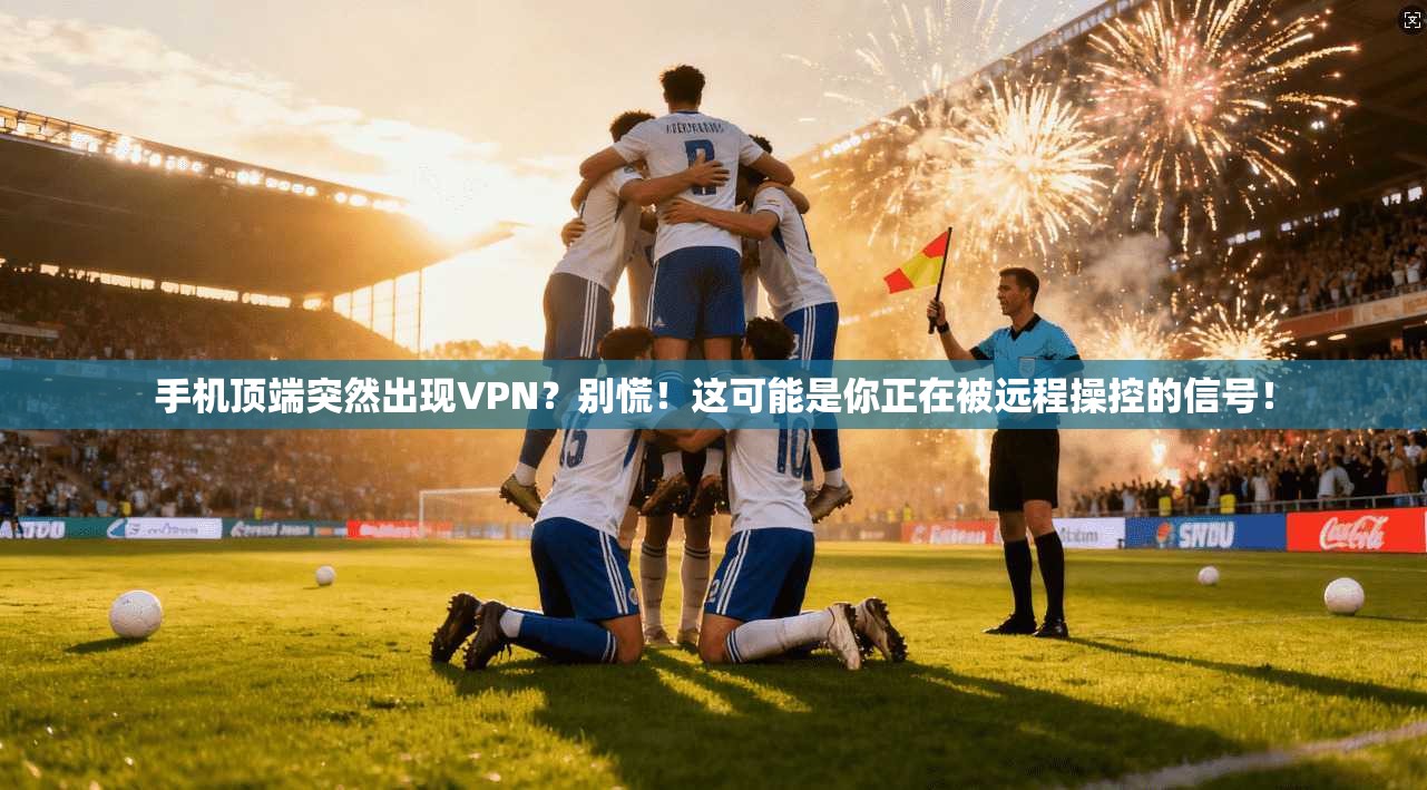 手机顶端突然出现VPN？别慌！这可能是你正在被远程操控的信号！
