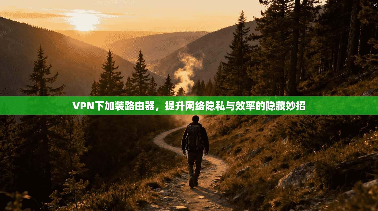 VPN下加装路由器，提升网络隐私与效率的隐藏妙招