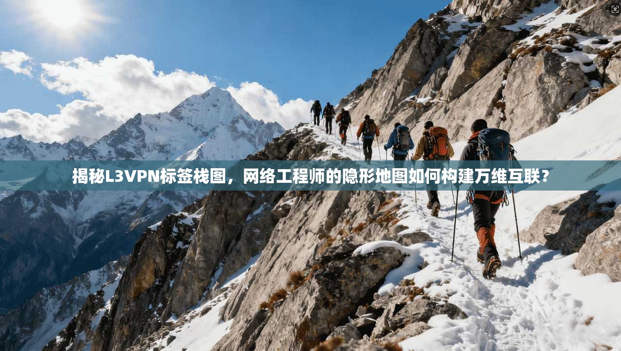 揭秘L3VPN标签栈图，网络工程师的隐形地图如何构建万维互联？