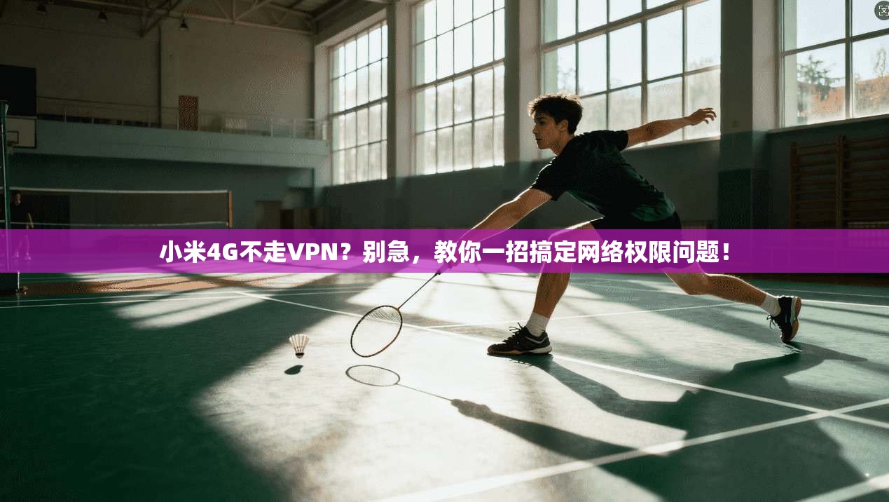 小米4G不走VPN？别急，教你一招搞定网络权限问题！
