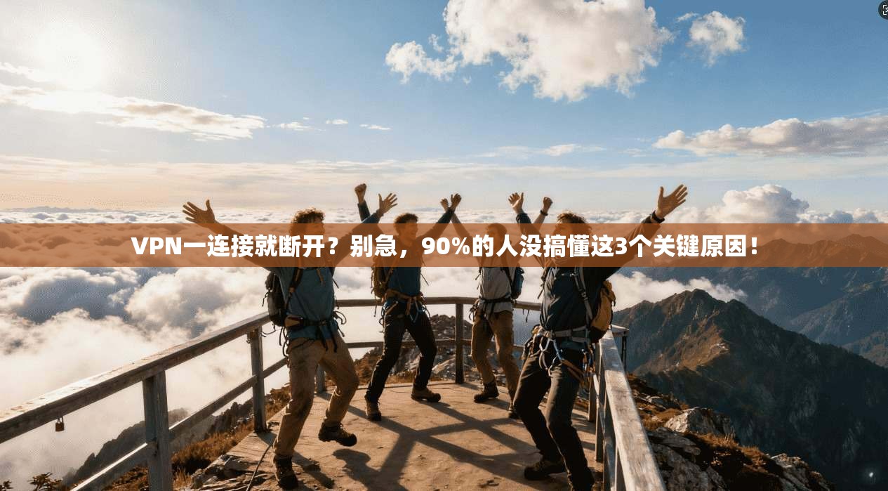 VPN一连接就断开？别急，90%的人没搞懂这3个关键原因！
