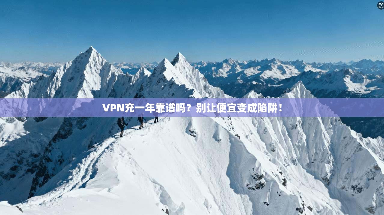VPN充一年靠谱吗？别让便宜变成陷阱！